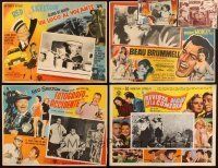 7a250 LOT OF 6 MEXICAN LOBBY CARDS '50s-60s Yellow Cab Man with Hirschfeld art + more!