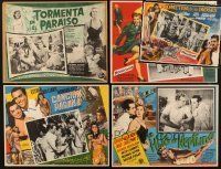 7a251 LOT OF 5 ESTHER WILLIAMS MEXICAN LOBBY CARDS '50s great images of the pretty star!