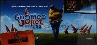 7a267 LOT OF 3 UNFOLDED MYLAR POSTERS '11 I Am Number Four, Gnomeo & Juliet!