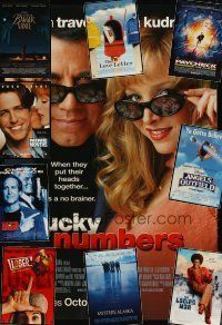 7a310 LOT OF 45 UNFOLDED DOUBLE-SIDED ONE-SHEETS '94 - '03 great images from a variety of movies!