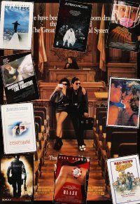 7a312 LOT OF 41 UNFOLDED ONE-SHEETS '88 - '05 My Cousin Vinny, Bad News Bears, Fugitive & more!
