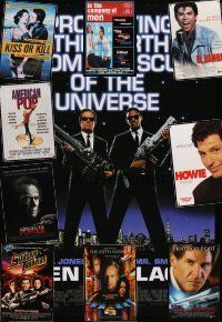 7a327 LOT OF 34 UNFOLDED VIDEO ONE-SHEETS '81 - '98 Men in Black, Starship Troopers & more!