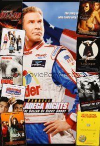 7a342 LOT OF 29 UNFOLDED DOUBLE-SIDED ONE-SHEETS '87 - '06 Talladega Nights, Spongebob & more!