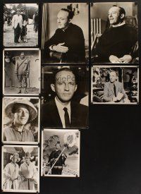 7a159 LOT OF 8 BING CROSBY STILLS '60s great portraits of the legendary movie star!