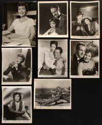 7a204 LOT OF 8 JANE WYMAN STILLS '40s-60s Johnny Belinda, Cheyenne, Night & Day + more!