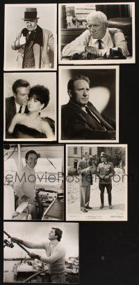 7a223 LOT OF 7 MOVIE AND TV STILLS '50s-70s Spencer Tracy, Rod Steiger, Robert Wagner