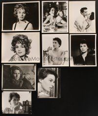 7a154 LOT OF 9 SILVANA MANGANO STILLS '60s great images of the sexy Italian actress!