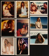 7a230 LOT OF 9 LINDA HAMILTON 8x10 COLOR REPROs '90s full-length & close up portraits!