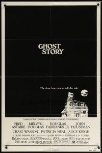 7b262 GHOST STORY 1sh '81 time has come to tell the tale, from Peter Straub's best-seller!