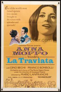 7b450 LA TRAVIATA int'l 1sh '67 Anna Moffo, Gino Becchi, from Verdi's opera!