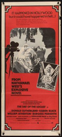 7c535 DAY OF THE LOCUST Aust daybill '75 John Schlesinger's version of Nathaniel West's novel!