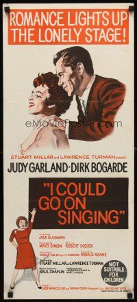 7c650 I COULD GO ON SINGING Aust daybill '63 Judy Garland lights up the stage in role of her life!