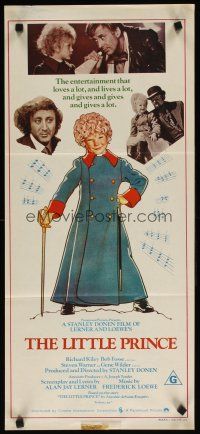 7c694 LITTLE PRINCE Aust daybill '74 Amsel art of classic Antoine de Saint-Exupery character!