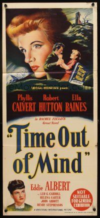 7c917 TIME OUT OF MIND Aust daybill '47 Phyllis Calvert, Robert Hutton, directed by Siodmak!