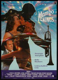 7c322 MAMBO KINGS German '92 Antonio Banderas, Armand Assante, Cathy Moriarty!