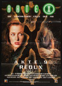 7c387 X-FILES Redux style video German '98 FBI agents David Duchovny & Gillian Anderson!