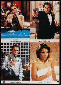 7c176 LICENCE TO KILL large style German LC poster '89 Timothy Dalton as Bond, Lowell, Soto, Davi!