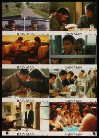 7c181 RAIN MAN German LC poster '88 Tom Cruise gambling & autistic Dustin Hoffman!