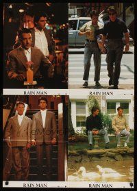 7c180 RAIN MAN large style German LC poster '88 Tom Cruise & Dustin Hoffman, directed by Barry Levin