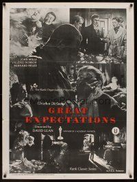 7c033 GREAT EXPECTATIONS Indian R60s John Mills, Hobson, Charles Dickens, directed by David Lean!