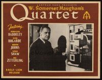 7c014 QUARTET Canadian LC '49 based on stories by Somerset Maugham who is pictured!