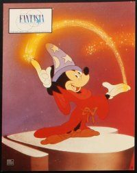7c221 FANTASIA 8 German LCs R90 images of Mickey Mouse & others, Disney musical cartoon classic!