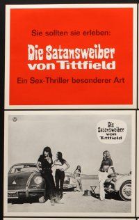 7c188 FASTER, PUSSYCAT! KILL! KILL! set of 19 German LCs '67 Russ Meyer classic, Tura Satana, Haji!