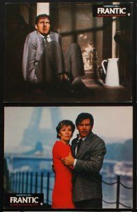 7c213 FRANTIC set of 12 German LCs '88 directed by Polanski, Harrison Ford & Emmanuelle Seigner!