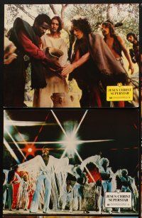 7c197 JESUS CHRIST SUPERSTAR set of 16 German LCs '73 Ted Neeley, Andrew Lloyd Webber musical