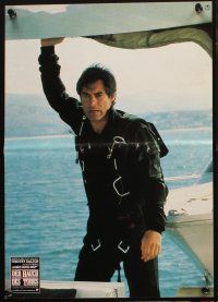 7c229 LIVING DAYLIGHTS 6 German LCs '87 Timothy Dalton as James Bond 007 in action!