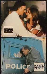 7c214 RABID set of 12 German LCs '77 directed by David Cronenberg, images of Marilyn Chambers!