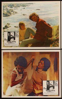 7c126 PLAY MISTY FOR ME set of 8 Mexican LCs '71 Clint Eastwood, crazy Jessica Walter!
