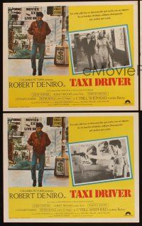 7c150 TAXI DRIVER set of 3 Mexican LCs '76 loner Robert De Niro, directed by Martin Scorsese!