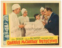 7d264 CHARLIE McCARTHY DETECTIVE LC '39 Edgar Bergen comforts Charlie McCarthy before operation!