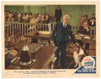 7d319 COURAGE OF LASSIE LC #5 '46 Frank Morgan defends the famous Collie in courtroom!