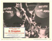 7d272 DR. STRANGELOVE LC '64 Kubrick, great image of Slim Pickens between nuclear warheads!