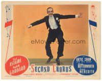 7d354 SECOND CHORUS LC '40 full-length close up of Fred Astaire dancing in tuxedo!