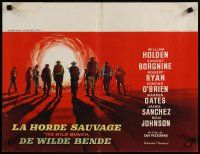 7f450 WILD BUNCH Belgian '69 Sam Peckinpah cowboy classic, great Ray western artwork!