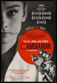 7f019 CAMERAMAN: THE LIFE & WORK OF JACK CARDIFF 1sh '10 1st director of photography to win Oscar!
