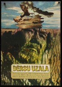 7f275 DERSU UZALA Czech 23x33 '76 Akira Kurosawa, completely different art by Ziegler!