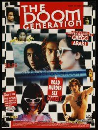 7f218 DOOM GENERATION French 15x21 '95 sex, mayhem, whatever, a heterosexual movie by Gregg Araki!