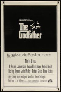 7f026 GODFATHER int'l 1sh '72 Francis Ford Coppola crime classic from the novel by Mario Puzo!