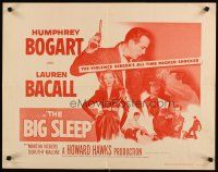 7f084 BIG SLEEP 1/2sh R56 Humphrey Bogart, sexy Lauren Bacall, Howard Hawks classic!