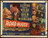 7f101 ROAD HOUSE 1/2sh '48 Ida Lupino, Cornel Wilde, Richard Widmark, Celeste Holm, noir!