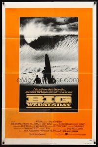 7h091 BIG WEDNESDAY int'l 1sh '78 John Milius surfing classic, cool image of surfers on beach!