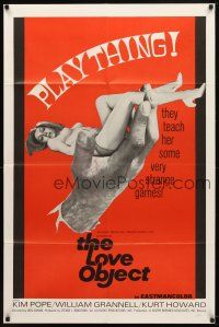 7h547 LOVE OBJECT 1sh '69 they teach sexy plaything Kim Pope some very strange games!
