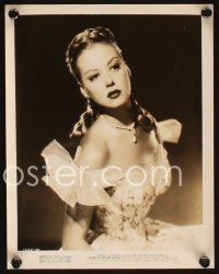 7j162 ADELE MARA 6 8x10 stills '40s wonderful portraits of the sexy actress in great outfits!