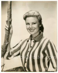 7j560 BETSY PALMER 7.5x9.5 still '57 the pretty actress in her first starring role in Tin Star!