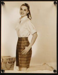 7j231 BETTY LOU KEIM 4 7.5x9.5 stills '50s great portraits of the pretty teenage actress!