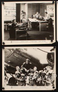 7j195 CHAIN LIGHTNING 5 8x10 stills '49 military test pilot Humphrey Bogart, Eleanor Parker